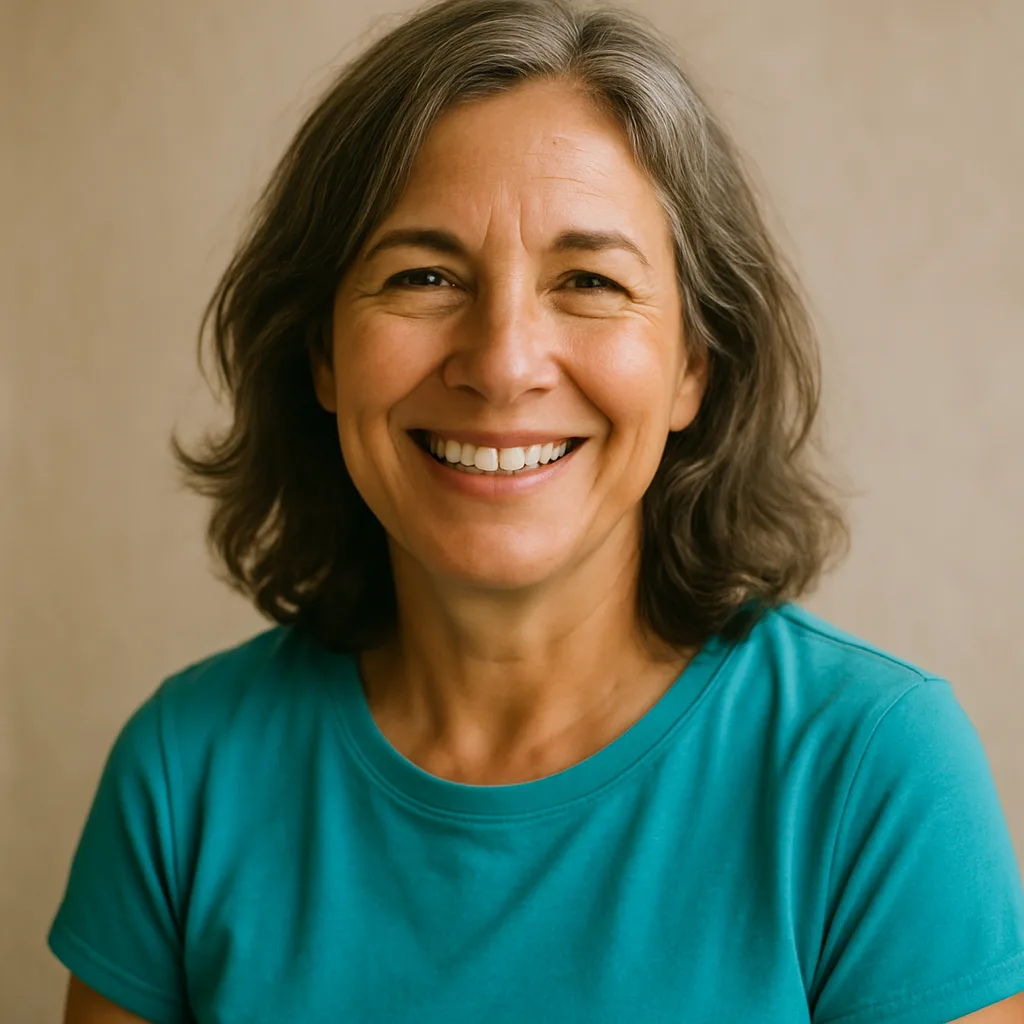 Smiling woman in her 50s — member of The Lincolnshire Dating Site